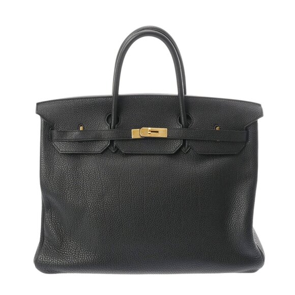 HERMES Birkin 40 Black/Noir hand bag - Picture 1 of 12